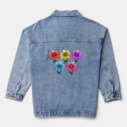 5 Fleurs de couleur (Verso)