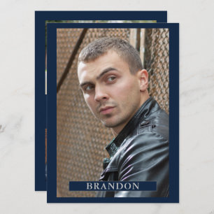 5 Foto Actor Model Pro 5.5x7.5 Sjabloon Kaart