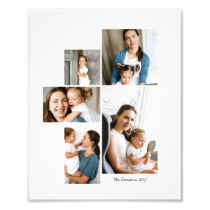 5 Foto Collage Print Afdruk
