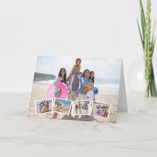 5 Foto Collage Sjabloon gepersonaliseerd (Voorkant)