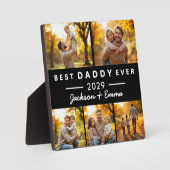 5 foto collage Vaderdag beste papa ooit Fotoplaat (Voorkant)