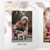 5 Foto drieledige Afstuderen koninklijke kaart (Binnenzijde eerst)