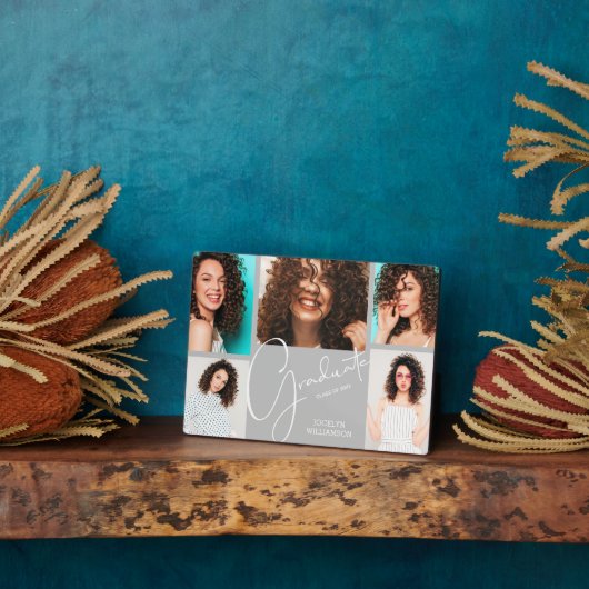 5 Foto grijs Afstuderen Keepomwille Fotoplaat (Zijkant)