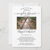 5 Foto Virtual Couples Vrijgezellenfeest per post Kaart (Voorkant)