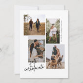 5 Fotocollage Fotografie Cadeaubon (Voorkant)