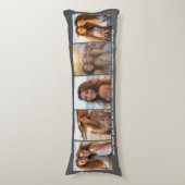 5 Fotosjabloon Moderne Minimale tekst onder Foto Lichaamskussen (Voorkant Verticaal)