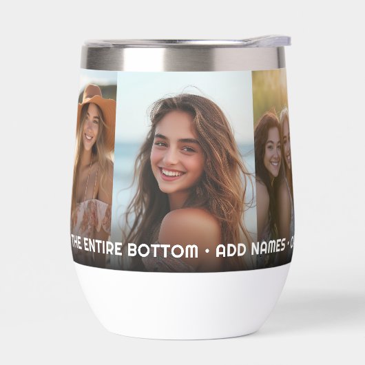 5 Fotosjabloon Moderne minimale tekst over foto (Links)