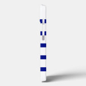 5 gesplitste Blue Stripes Battery Hoesje (Achterkant / Links)