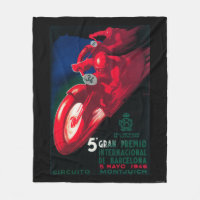 5 Gran Premio Internat'l Motorcycle Poster