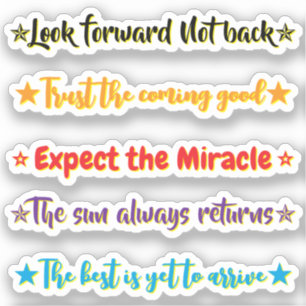 5 Hoop Citaten   Motiverend & Inspirerend Sticker