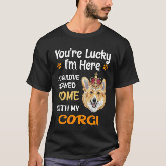 5 Ik had thuis kunnen blijven met Corgi T-shirt