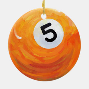 5-inch keramisch ornament