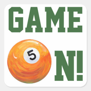 5-inch vierkante sticker