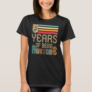 5 jaar Geweldige 5 jaar oud 5 jaar oud 5 jaar T-shirt