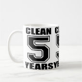 5 jaar koffie Mok Gift Charles Meade (Links)