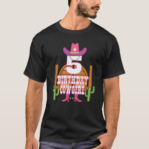 5 jaar oud meisje Rodeo Lover T-shirt