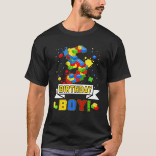 5 jaar oude blokopbouwer 5 jaar oude blokbuil t-shirt