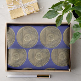 5 jaar Recovery Jubileum Coin Tissuepapier