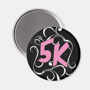 5 k Magnet de coureur ou de marcheur