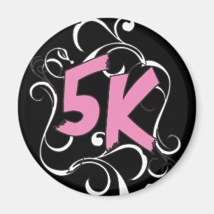 5 k Magnet de coureur ou de marcheur