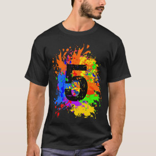 5 Kinderdag 5 jaar na de geboorte T-shirt