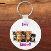 5 Kittens Sleutelhanger (Voorkant)