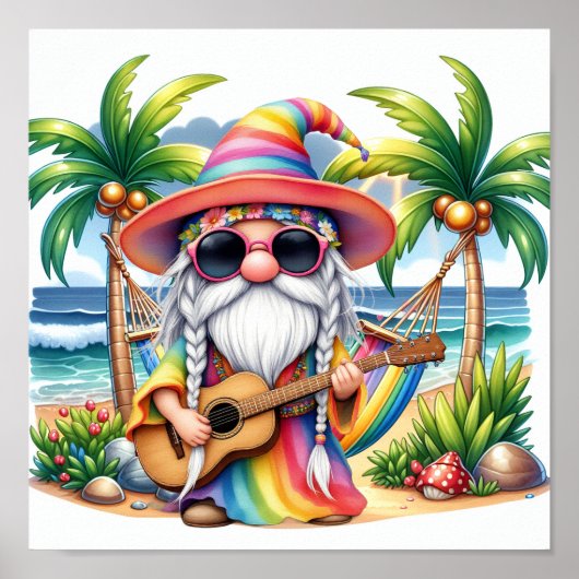 #5 Koele Gnome Poster (Voorkant)