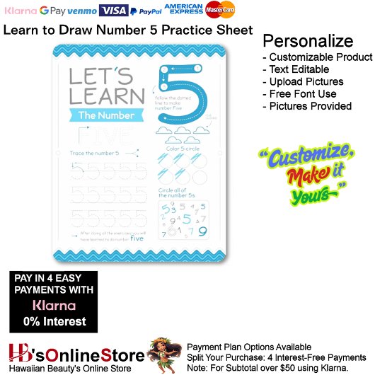5 Learn To Draw Number 5 Teacher Home Schooling