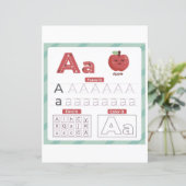 5 Learn To Spell Letter A Teacher Home Schooling (Staand voorkant)
