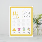 5 Learn To Spell Letter H Teacher Home Schooling (Staand voorkant)