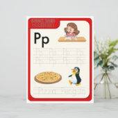 5 Learn To Spell Letter P Teacher Home Schooling (Staand voorkant)