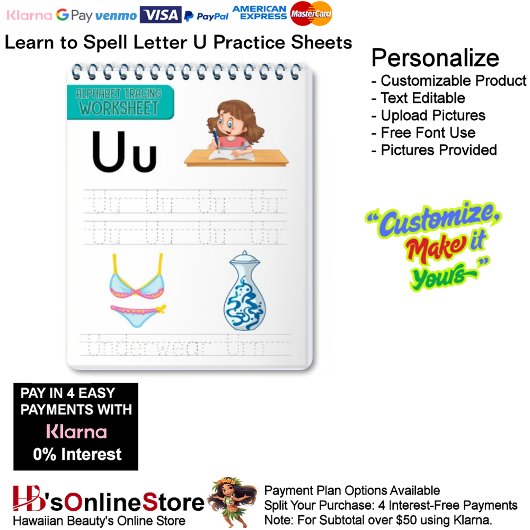 5 Learn To Spell Letter U Teacher Home Schooling