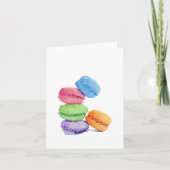 5 Macarons-kaart Kaart (Voorkant)