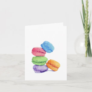 5 Macarons-kaart Kaart