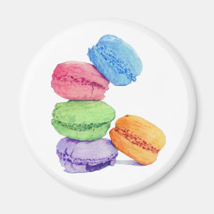 5 Macarons Magnet Magneet