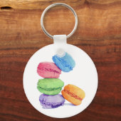 5 Macarons Sleutelhanger (Voorkant)