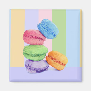 5 Macaronstroken Magnet Magneet