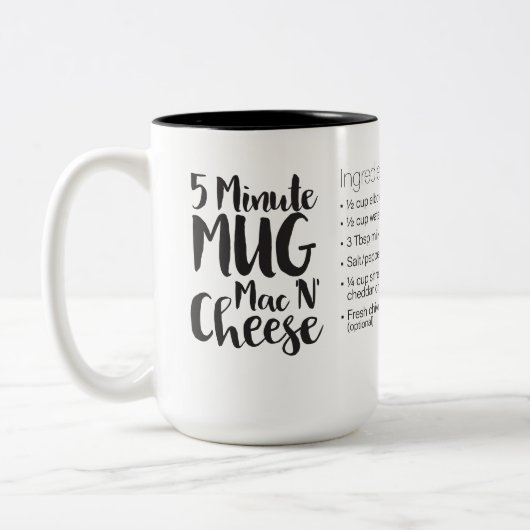 5 minuten MOK Mac 'N' kaas-LRG MOK (Links)