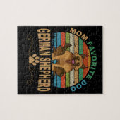 5 Moeder Favoriete Hond Duitse Herder Legpuzzel (Horizontaal)