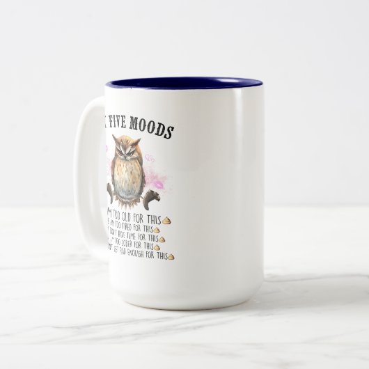 5 Moods Coffee Mug (Devant gauche)