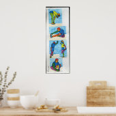 5 oefenruimtes die Posters schilderen (Keuken)