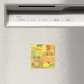 5 par jour, aimant de fruits et de légumes (In Situ (Lave-vaisselle))