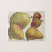 5 peren geïllustreerd legpuzzel (Horizontaal)