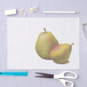 5  peren geïllustreerd tissuepapier (Craft)