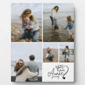 5 Personalized Best Aunt Photo Collage Fotoplaat (Voorkant)