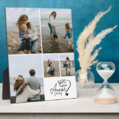 5 Personalized Best Aunt Photo Collage Fotoplaat (Zijkant)