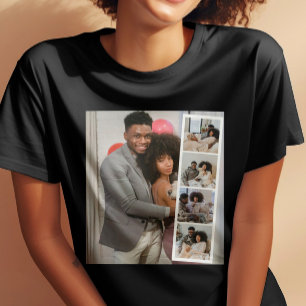 5 Photo Booth Modern Gepersonaliseerd T-shirt