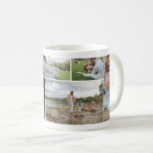 5 Photo Collage Café Mug (Devant droit)