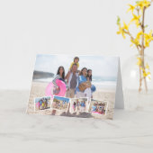 5 Photo Collage Modèle Personnalisé (Fleur jaune)