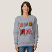 5-Photo Mon Fleurs Favorites Modèle Sweatshirt (Devant entier)